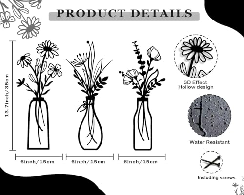 Metal Wall Art Decor For Living Room